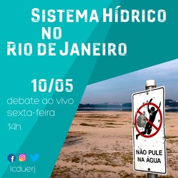 Sistema hídrico no Rio de Janeiro