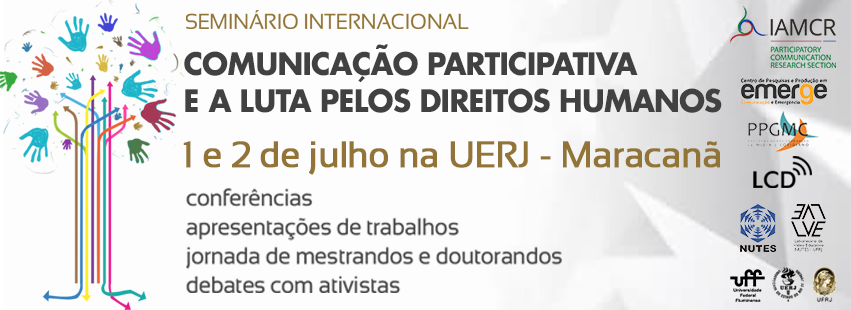 Programação do Seminário Internacional “Comunicação Participativa e a Luta pelos Direitos Humanos”