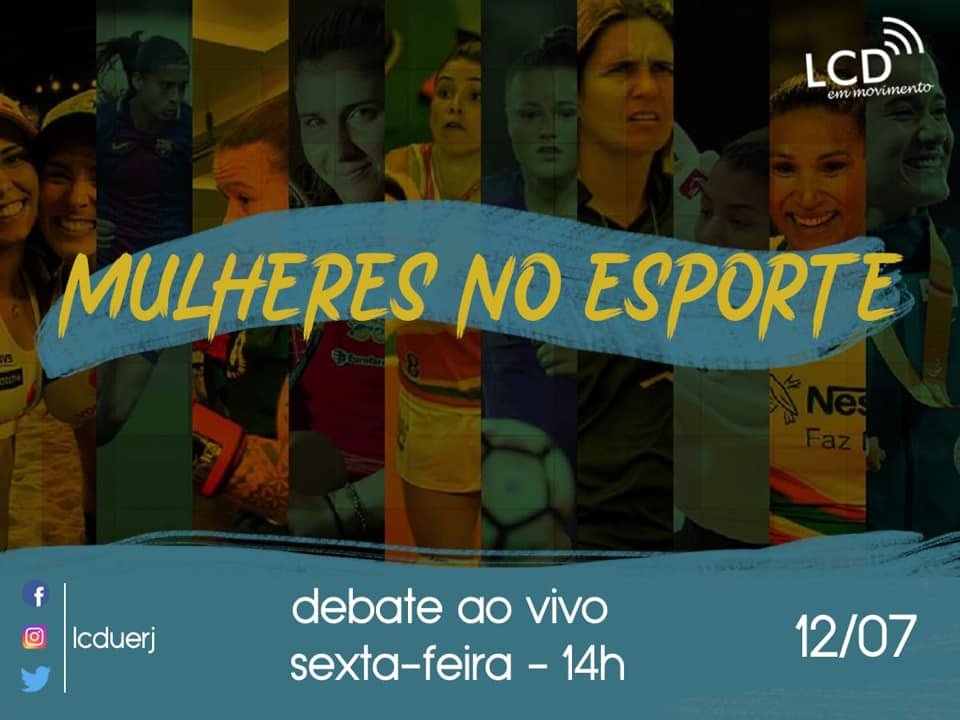 Mulheres no esporte LCD em movimento - Mulheres no esporte